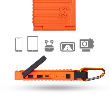 Xtreme Solar Powerbank - 10000 mAh - Orange